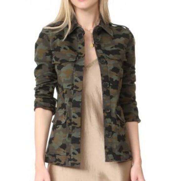L'Agence camouflage utility jacket L - Picture 1 of 8